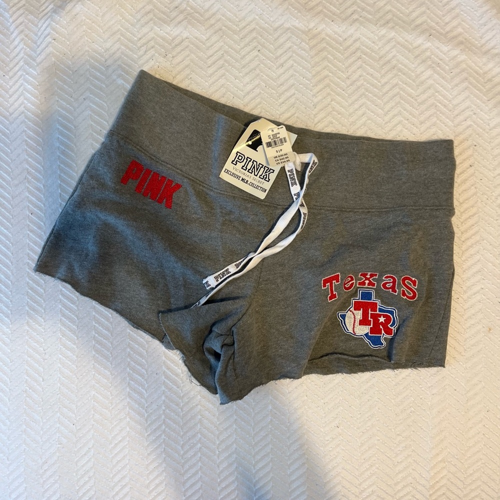 Texas Rangers Shorts PINK MLB Collection